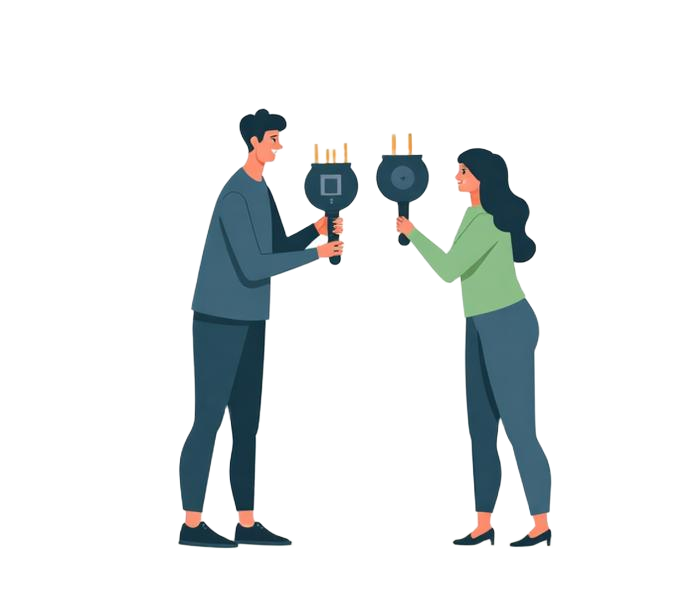 Compare utilities illustration